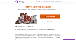 Desktop Screenshot of expressive.aphasia.net