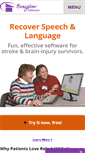 Mobile Screenshot of expressive.aphasia.net